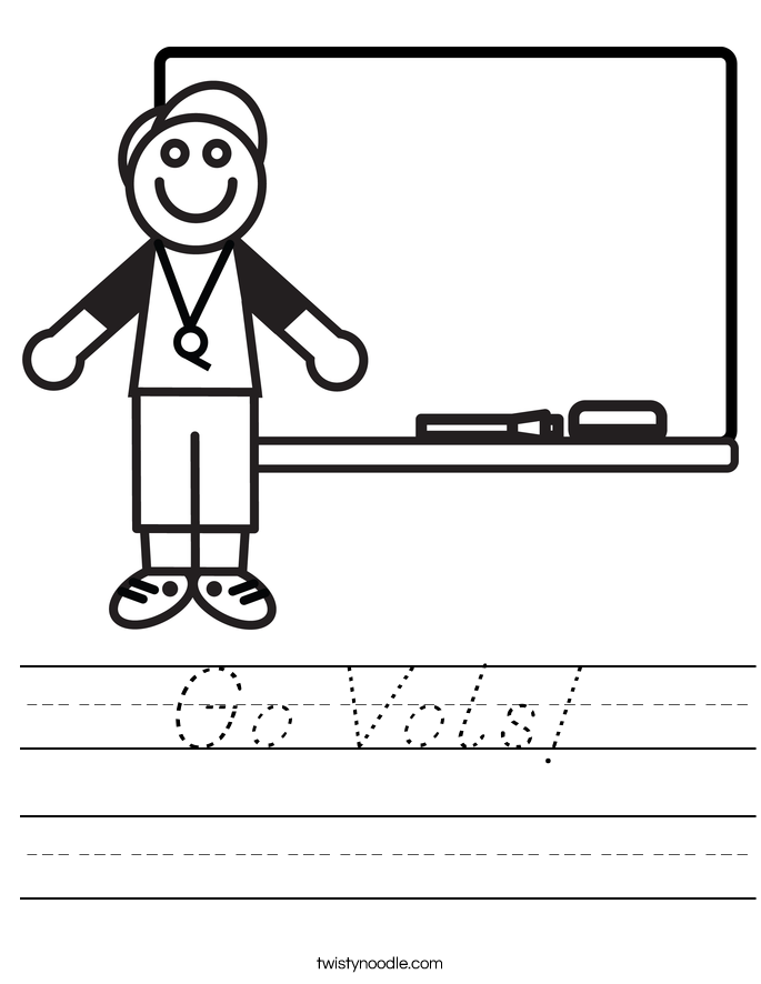 Go Vols! Worksheet
