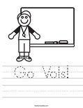Go Vols! Worksheet