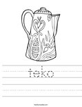teko Worksheet