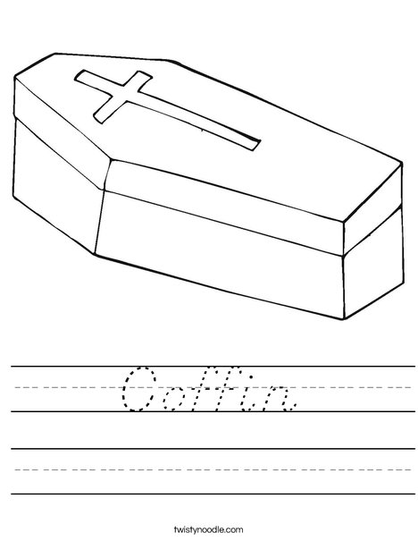 Coffin Worksheet