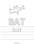 bat Worksheet