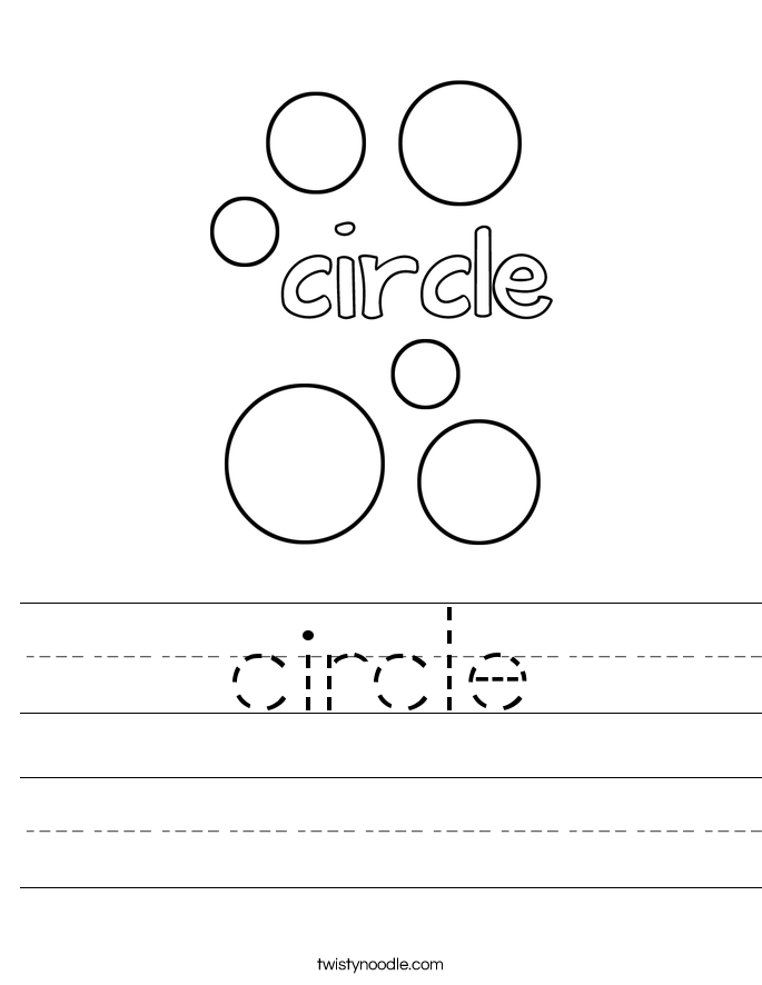 circle Worksheet