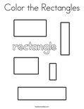 Color the Rectangles Coloring Page