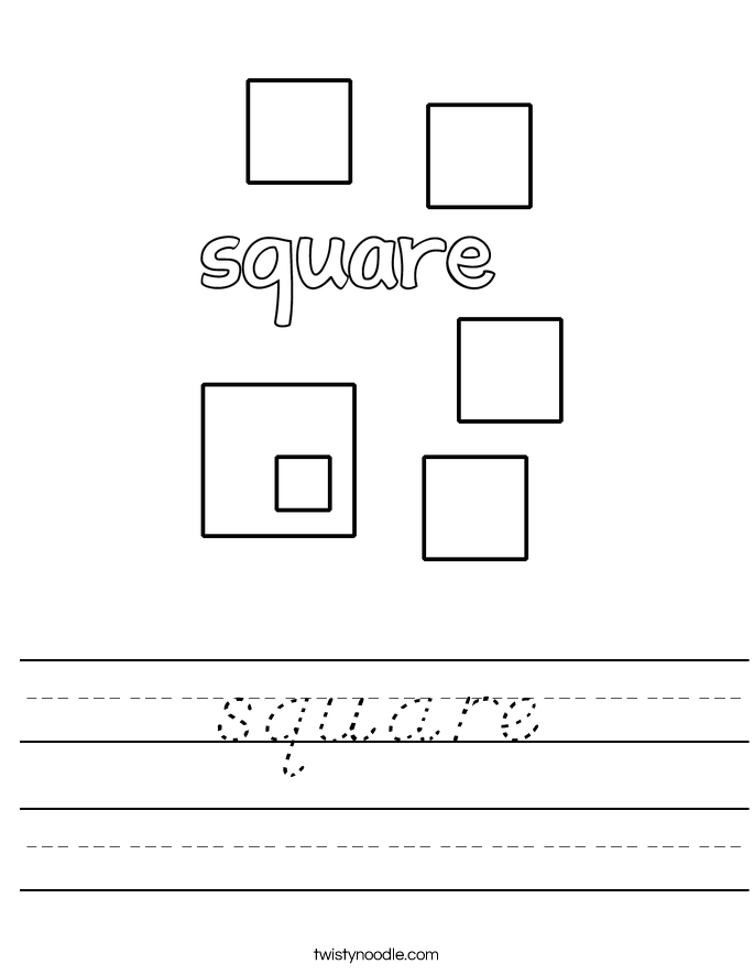 square Worksheet