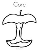 Core Coloring Page