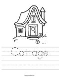 Cottage Worksheet