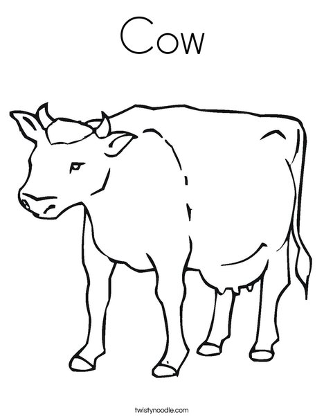 Cow Coloring Pages Xcolorings Com Cow Coloring Pages Xcolorings Com
