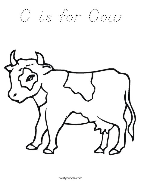 Calf Coloring Page