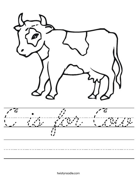 Calf Worksheet