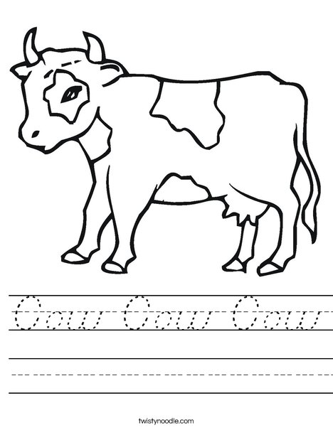 Calf Worksheet