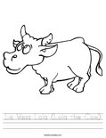 La Vaca Lola (Lola the Cow) Worksheet