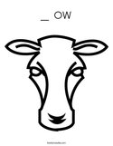 _ ow Coloring Page