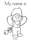 My name is Coloring Page