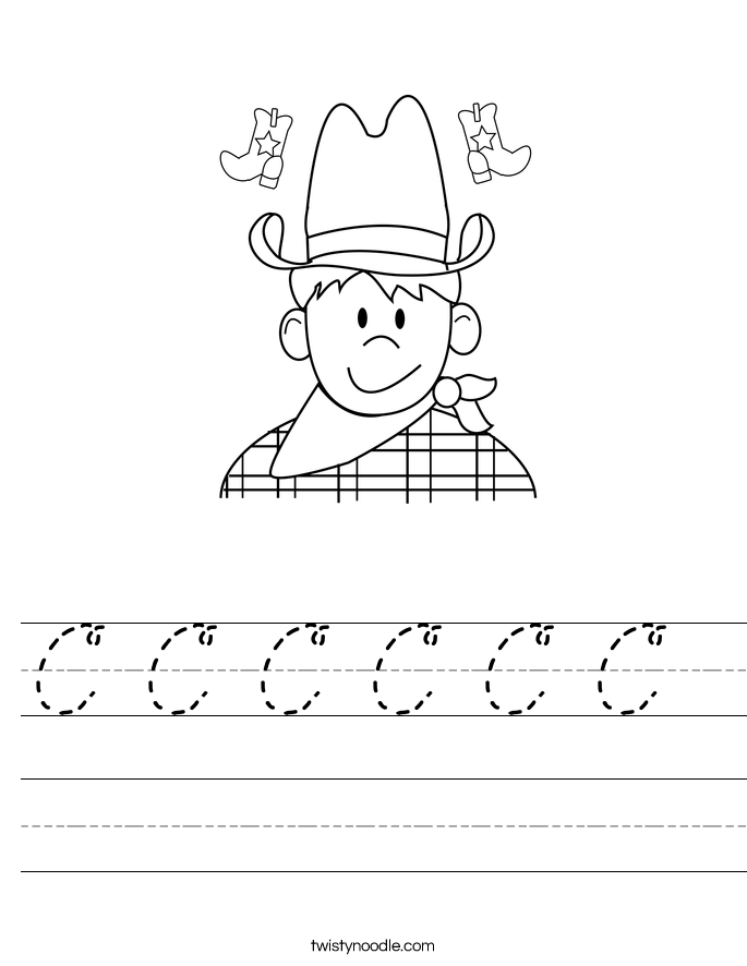 C C C C C C  Worksheet