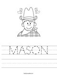 MASON Worksheet