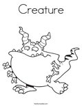 CreatureColoring Page