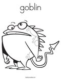 goblin Coloring Page