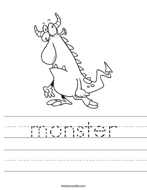 Creature3 Worksheet
