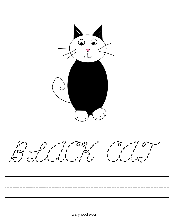 BLACK CAT Worksheet