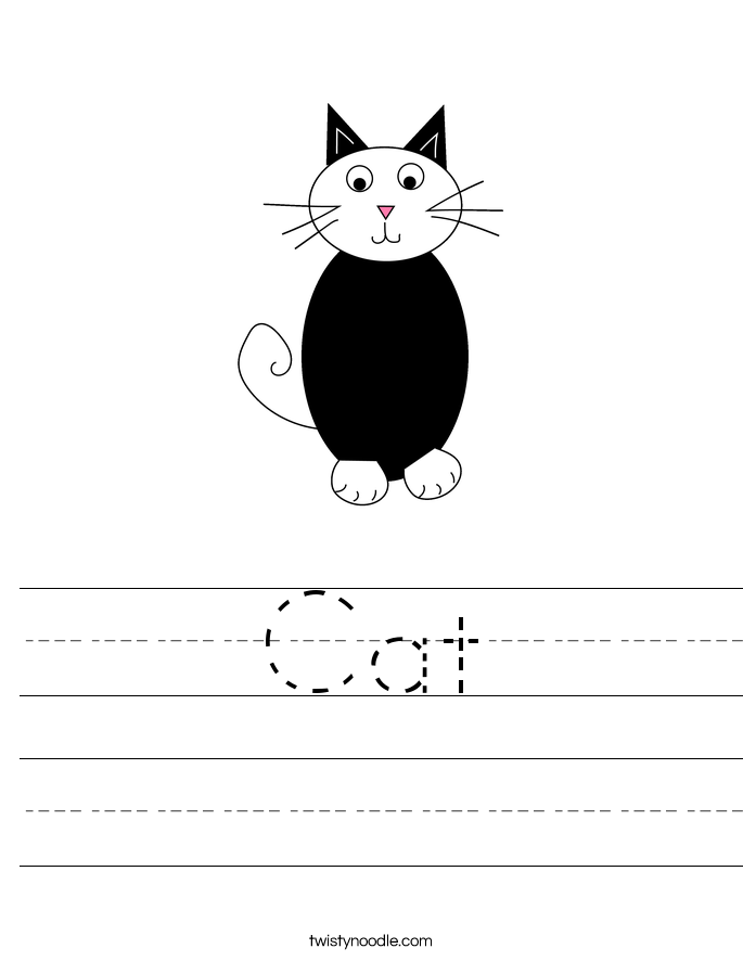 Cat Worksheet