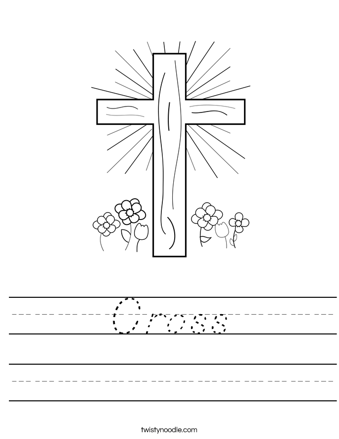 Cross Worksheet