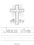 Jesus vive Worksheet