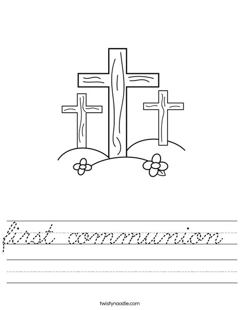 Crosses on a Hill Worksheet