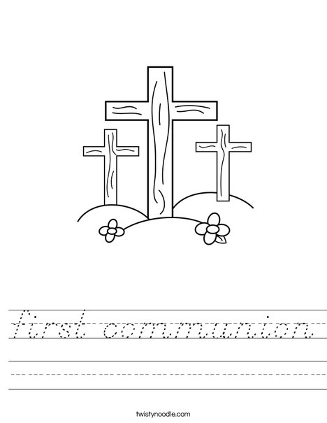 Crosses on a Hill Worksheet