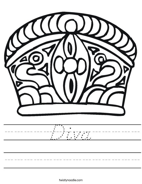 Crown Worksheet