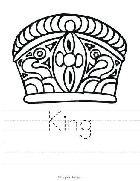 Crown Worksheet