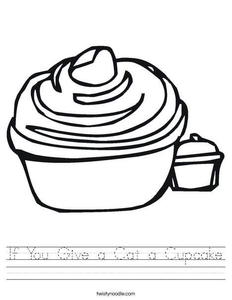 Cupcake Worksheet