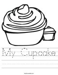 My Cupcake Worksheet