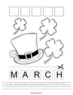 March Worksheets - Twisty Noodle March Worksheets - Twisty Noodle