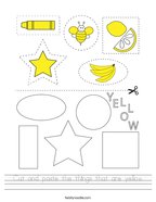 yellow worksheets twisty noodle