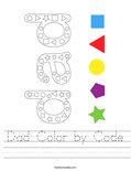 Dad Color by Code Worksheet