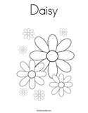 Daisy Coloring Page