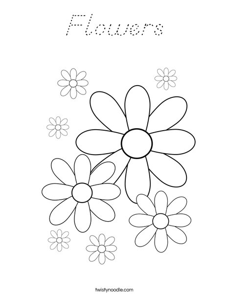 Daisy Coloring Page