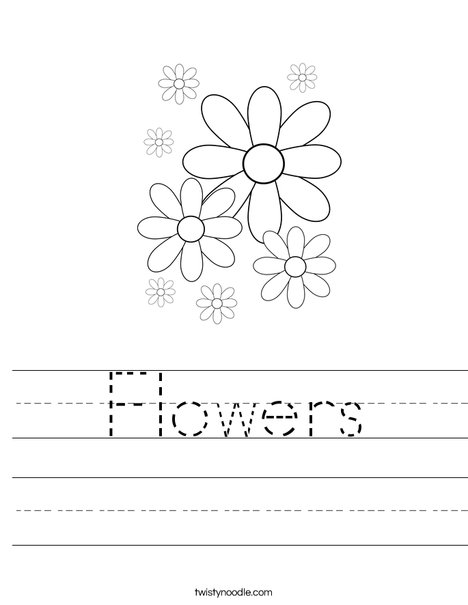 Daisy Worksheet