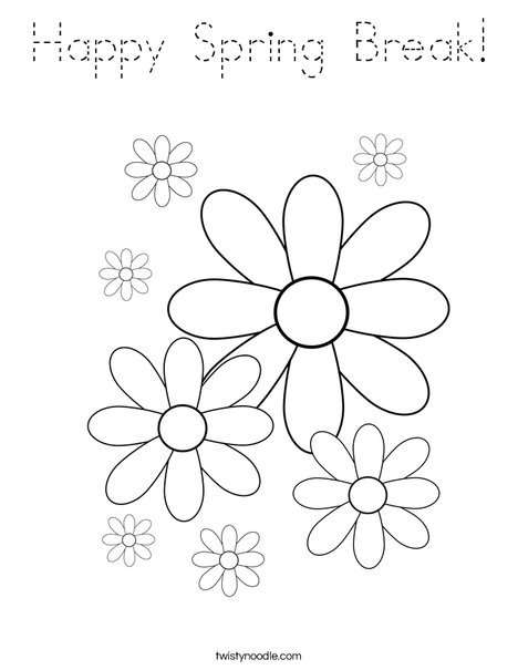 Daisy Coloring Page