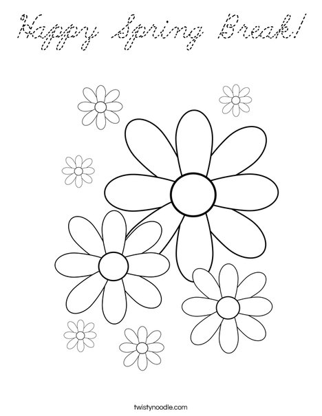 Daisy Coloring Page