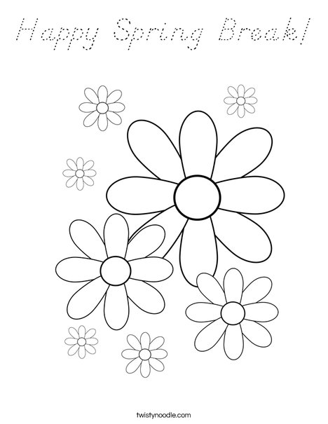 Daisy Coloring Page