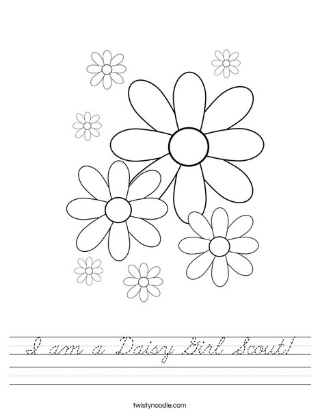 Daisy Worksheet