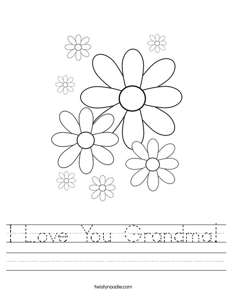 Daisy Worksheet