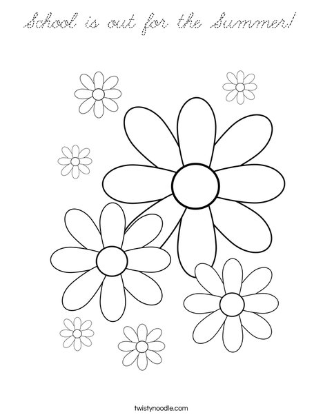 Daisy Coloring Page