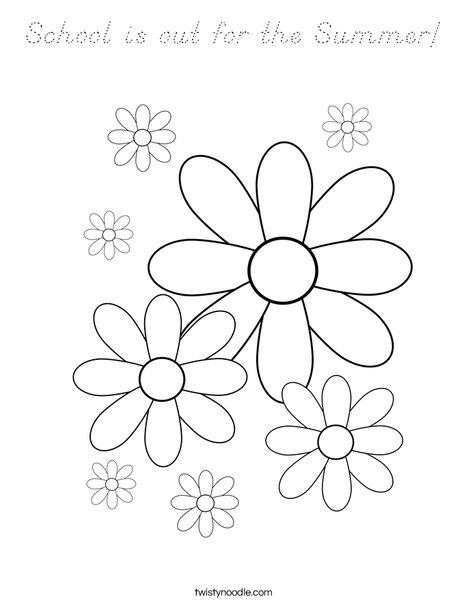 Daisy Coloring Page