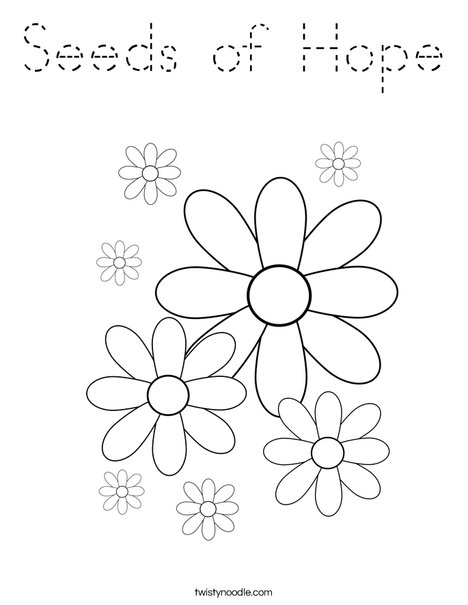 Daisy Coloring Page