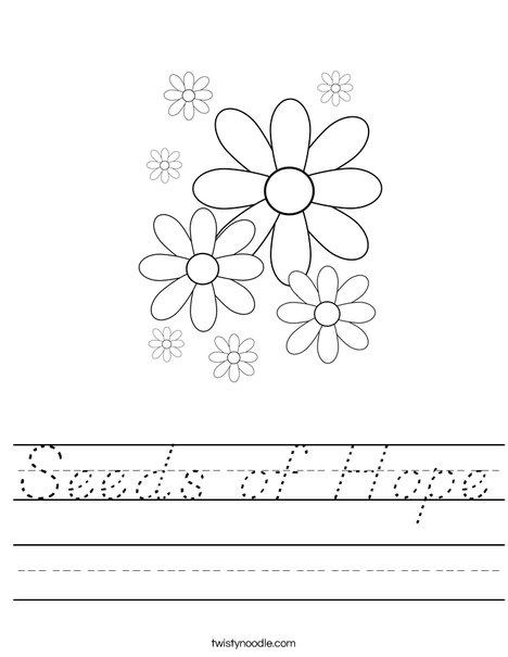 Daisy Worksheet