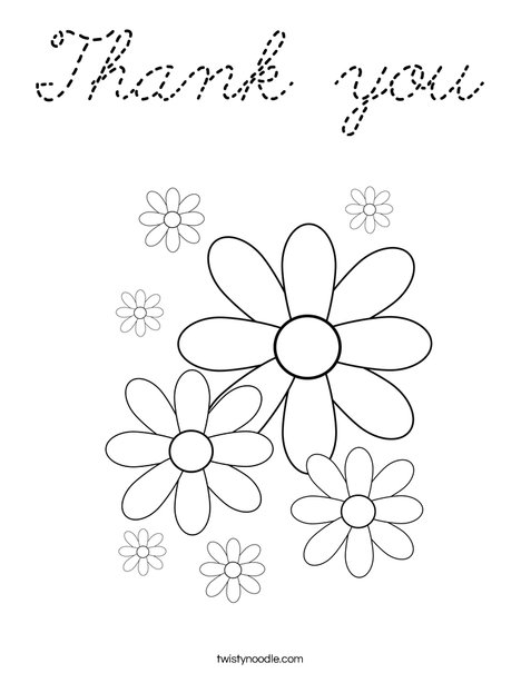 Daisy Coloring Page