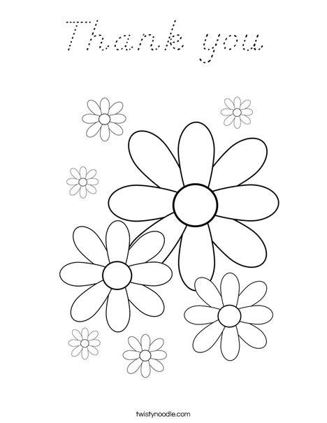 Daisy Coloring Page