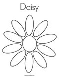 Daisy Coloring Page